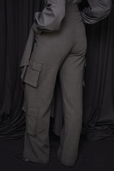 ADELAIDE PANTS SKIRT IN GREY