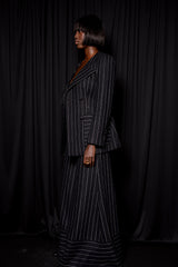 HIGHBURY CHALK STRIPE TAILORED BLAZER