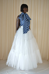 MAYFAIR 22 METER TULLE SKIRT IN WHITE