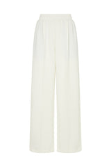 SENDAI ATHLUXE WIDE LEG PANTS IN WHITE