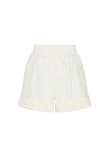 SENDAI ATHLUXE LOUNGE SHORTS IN WHITE
