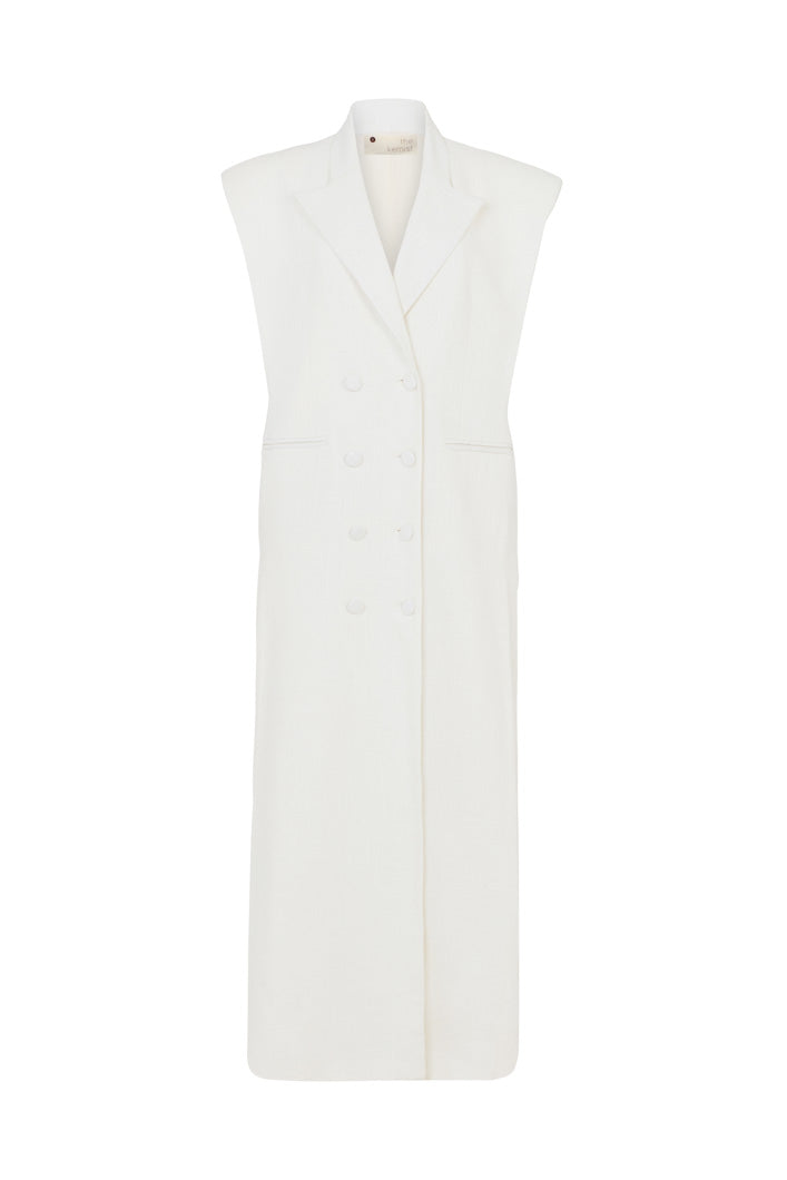 laubeblanc Sleeveless Coat Dress-