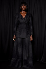 HIGHBURY CHALK STRIPE TAILORED BLAZER