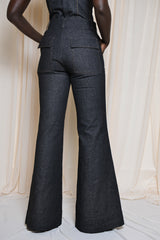 LINCOLN PANTS IN BLACK DENIM