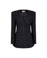 HIGHBURY CHALK STRIPE TAILORED BLAZER