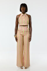 MALI PANTS IN MIDI MULTI DIAMONDS