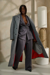 SENDAI ATHLUXE WIDE LEG PANTS IN GREY