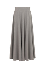PERTH PINSTRIPE MAXI UMBRELLA SKIRT