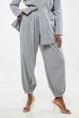 PERTH PINSTRIPE HAREM PANTS