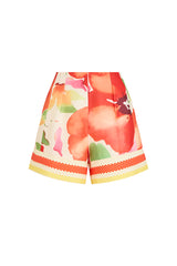 RIO SHORTS IN OFF-WHITE FLORAL