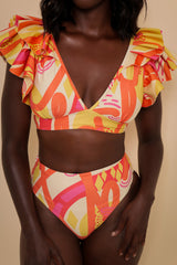 BERKANE BIKINI BOTTOM IN KAYSERI PRINT