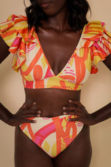 BERKANE BIKINI BOTTOM IN KAYSERI PRINT