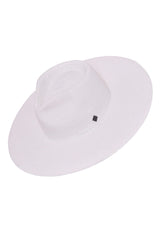 CALDES PEAK STRAW HAT IN WHITE