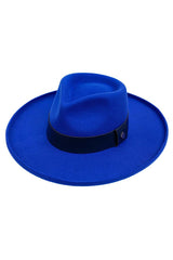 CHRISTINA FEDORA HAT IN BLUE