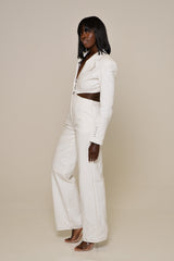 JACKSON BLAZERSUIT IN OFF WHITE