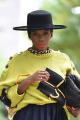 PATRIC FEDORA HAT IN BLACK