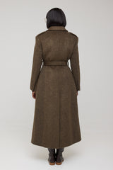 WINDSOR MULTI POCKET WOOL COAT