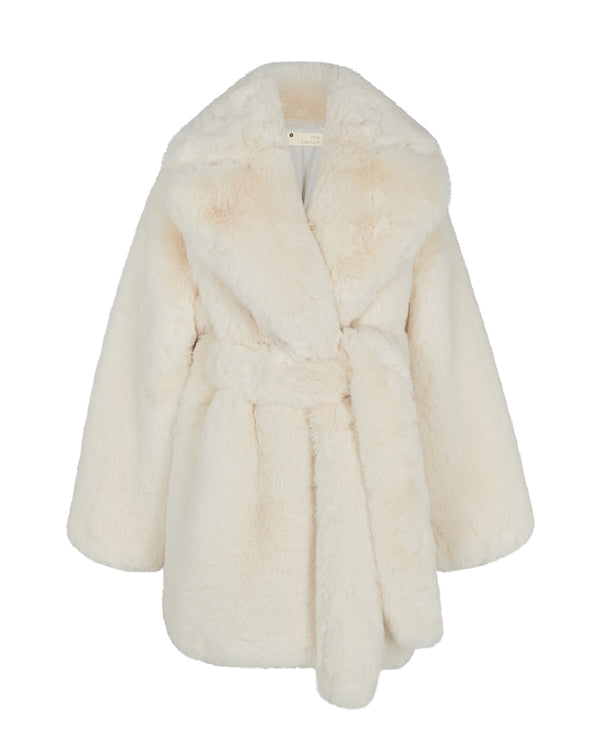 MONROE FAUX FUR COAT