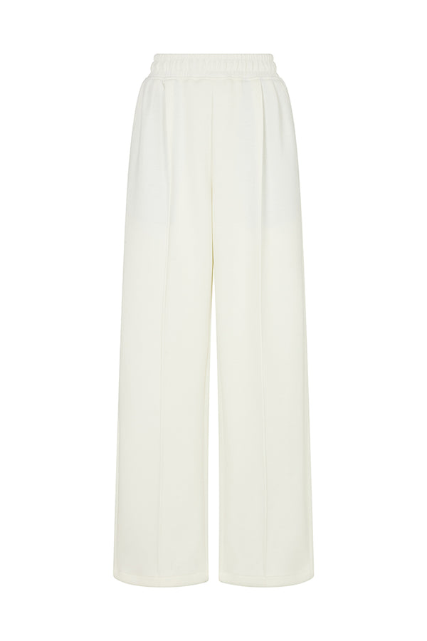 SENDAI ATHLUXE WIDE LEG PANTS IN WHITE