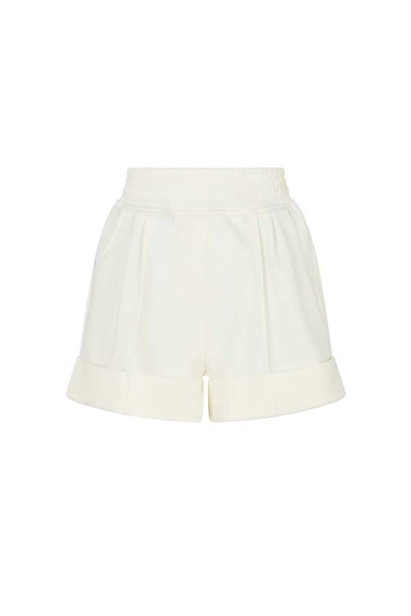 SENDAI ATHLUXE LOUNGE SHORTS IN WHITE