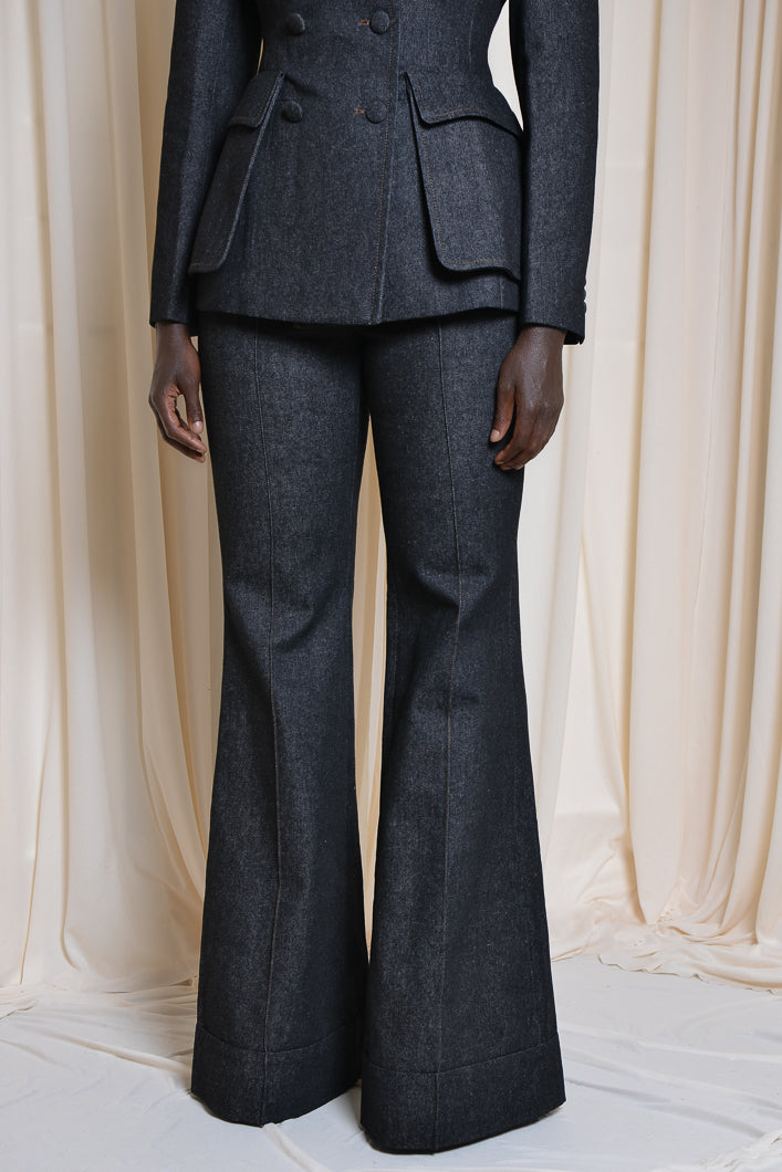 LINCOLN PANTS IN BLACK DENIM