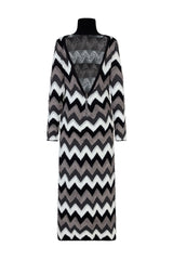 TILBURY MOCK TURTLENECK BACKLESS SWEATER DRESS