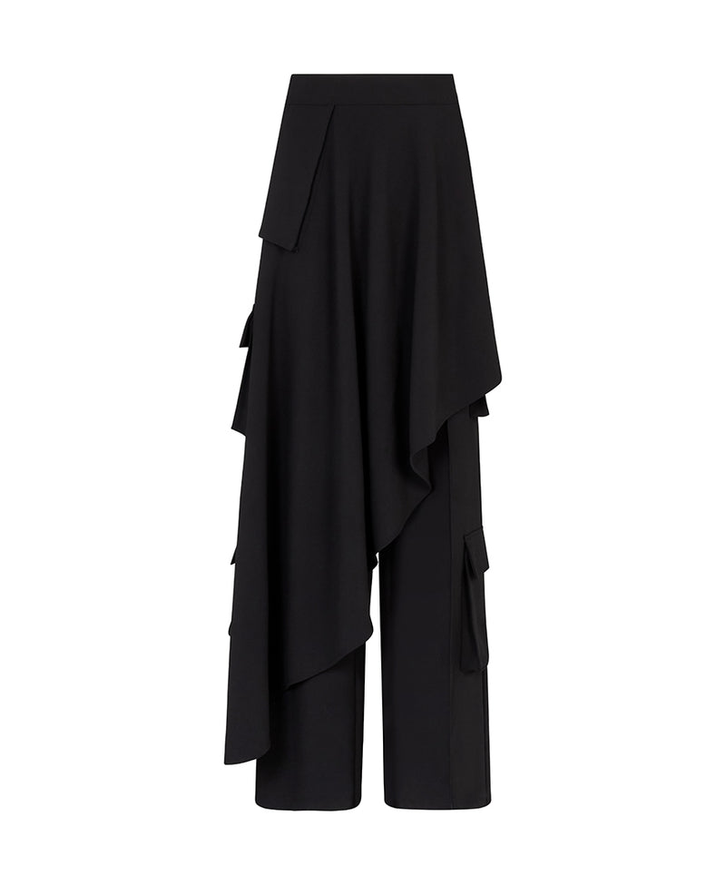 ADELAIDE PANTS SKIRT IN BLACK