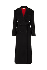 FRENCH STRUCTURED COAT IN BLACK