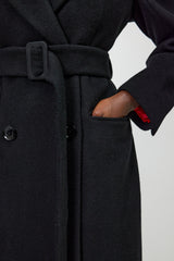 FRENCH STRUCTURED COAT IN BLACK