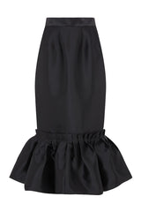 GENEVA MERMAID SKIRT IN BLACK