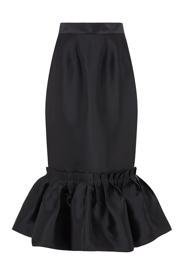 GENEVA MERMAID SKIRT IN BLACK