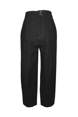 GOA DENIM BAREL PANTS IN BLACK