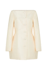 KALBARRI TAILORED BLAZER DRESS IN CHAMPAGNE