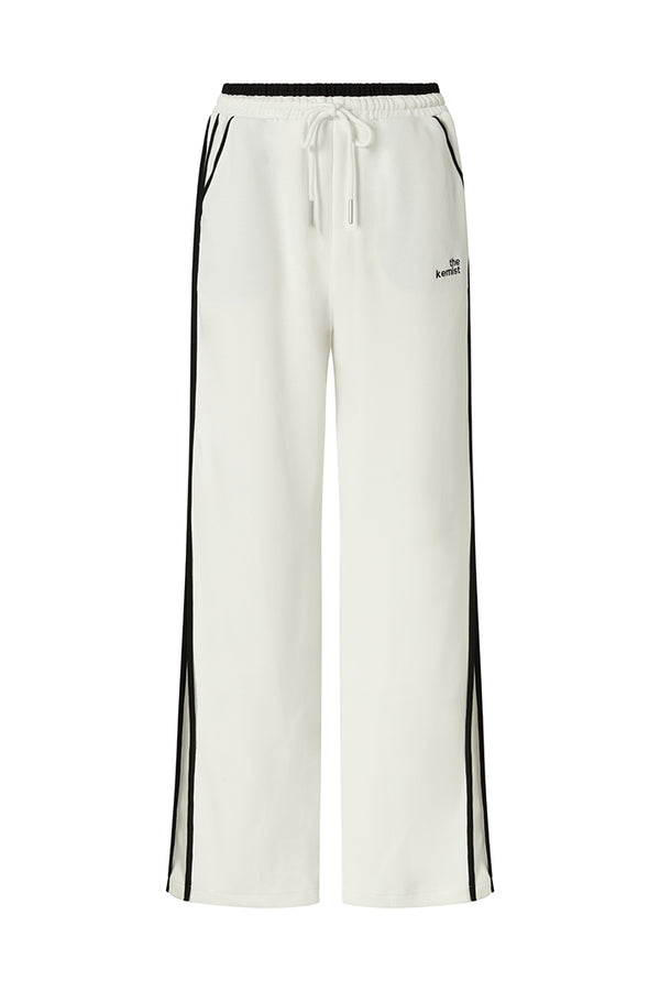 KŌBE TRACKSUIT PANTS IN WHITE