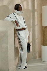 KOBE TRACKSUIT PANTS IN WHITE