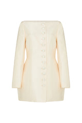 KALBARRI TAILORED BLAZER DRESS IN CHAMPAGNE