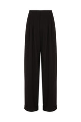 LEIGHTON HIGH WAISTED PANTS IN BLACK