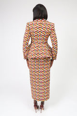MAINE WOVEN TAILORED BLAZER