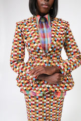 MAINE WOVEN TAILORED BLAZER