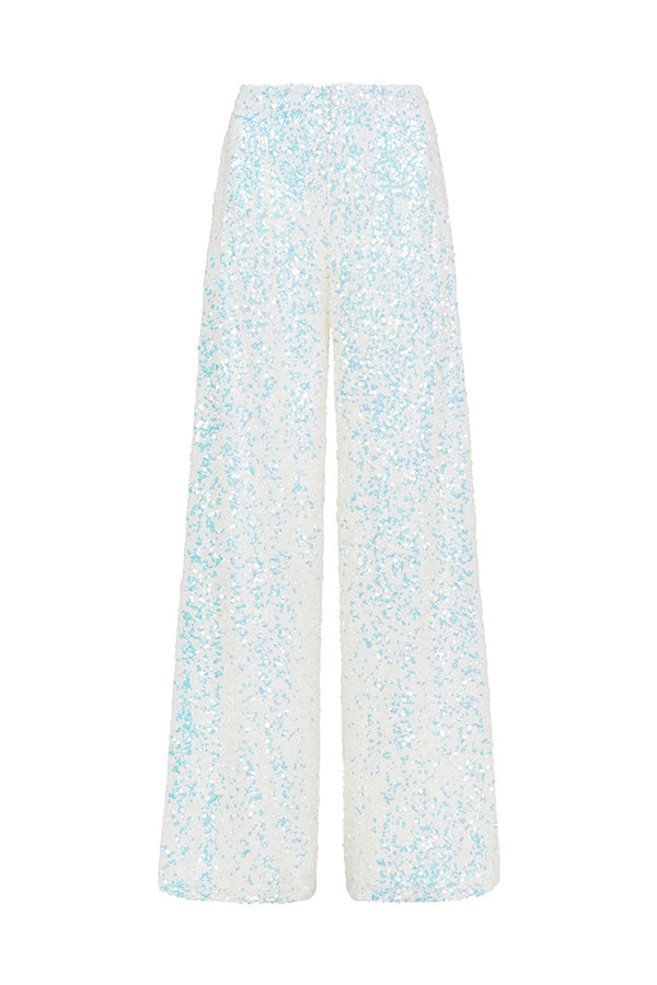SALOU SEQUIN WIDE LEG PANTS
