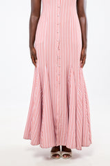 SOFIA SLEEVELESS MAXI DRESS IN PEACH
