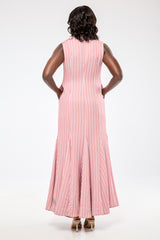 SOFIA SLEEVELESS MAXI DRESS IN PEACH