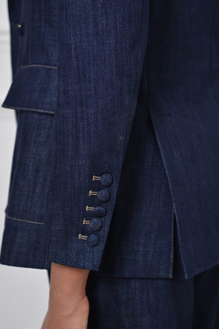 ALDENT DENIM BLAZER