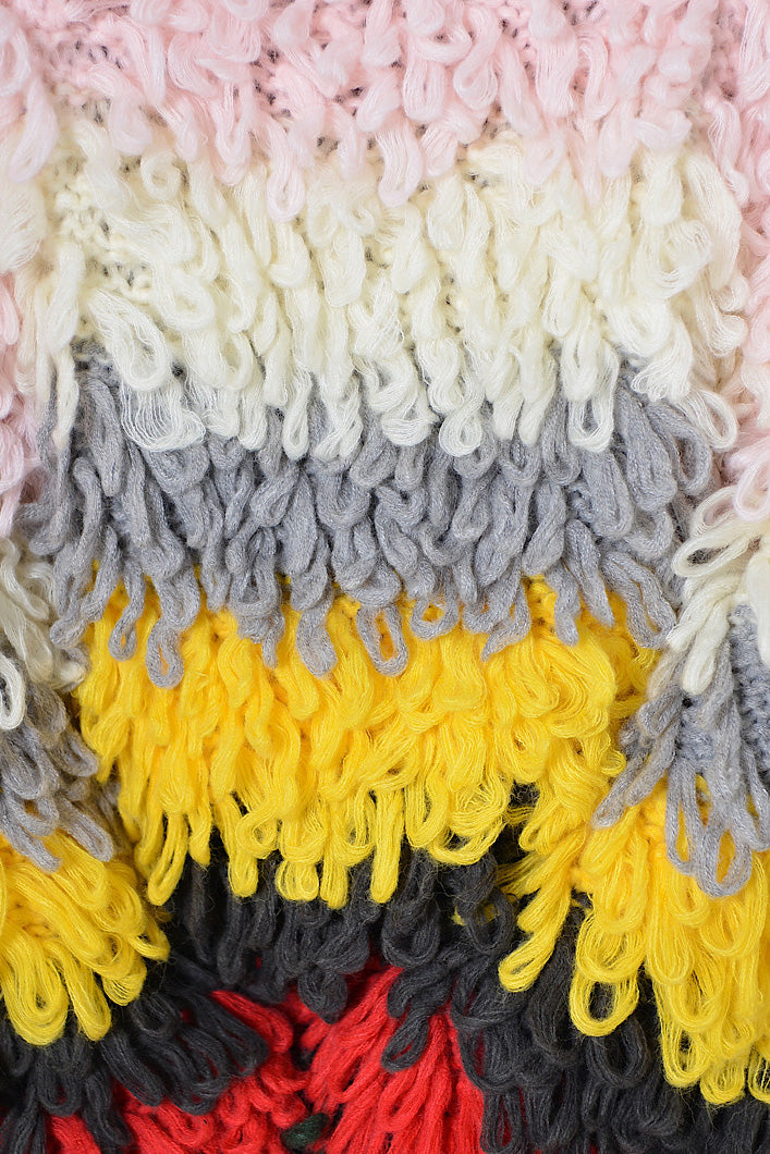 AMADARA HAND-MADE LOOSE KNIT SWEATER