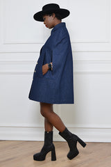 DAKAR DENIM CAPE