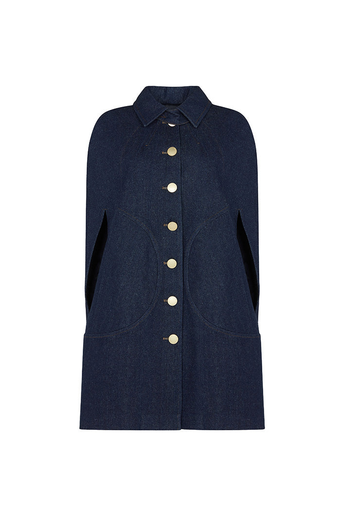 DAKAR DENIM CAPE