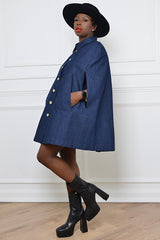 DAKAR DENIM CAPE