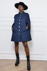 DAKAR DENIM CAPE