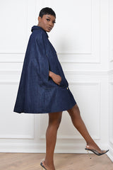 DAKAR DENIM CAPE