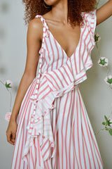 DERRY STRIPE WATERFALL CAMI TOP